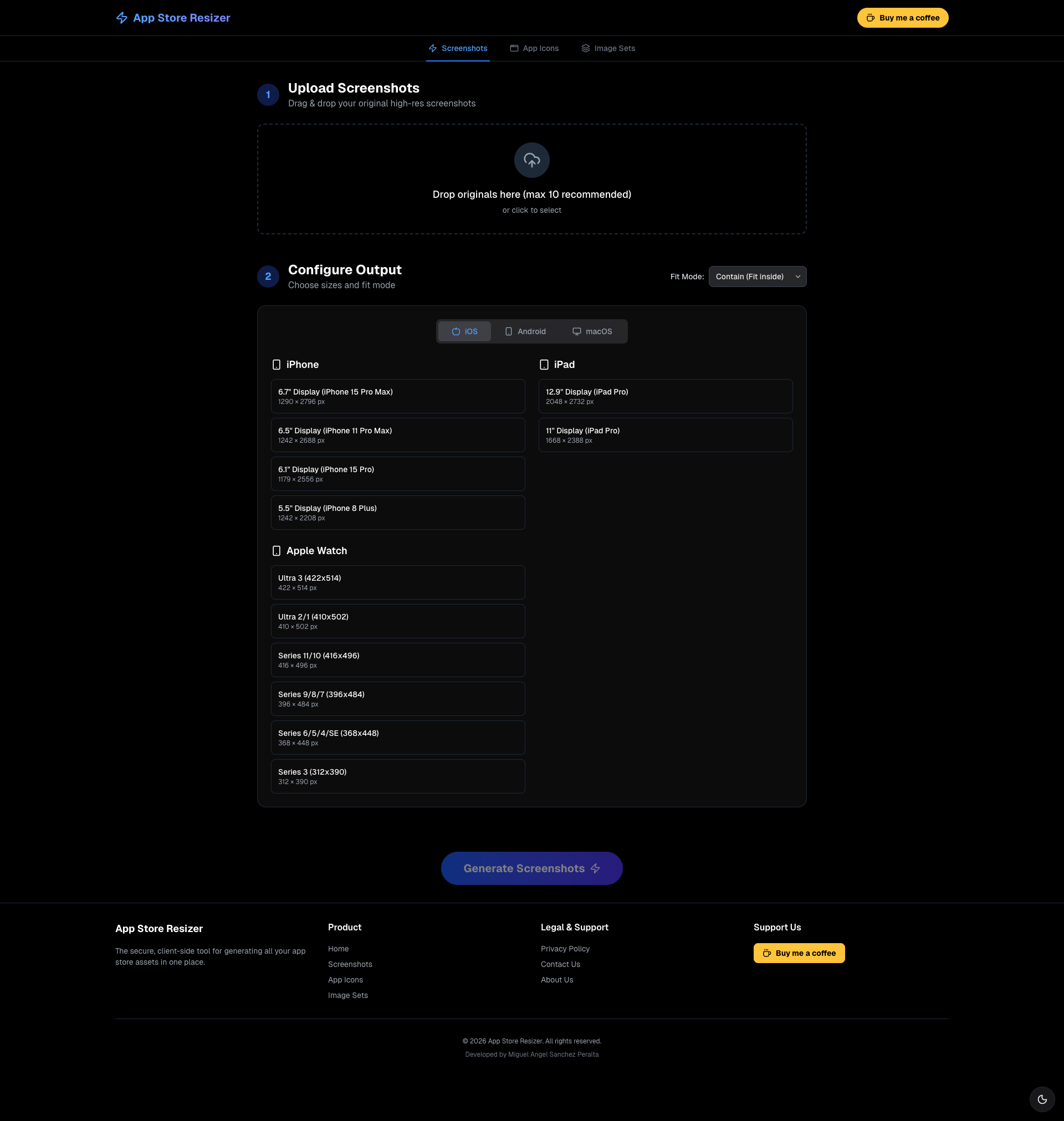 App Store Resizer screenshot 1